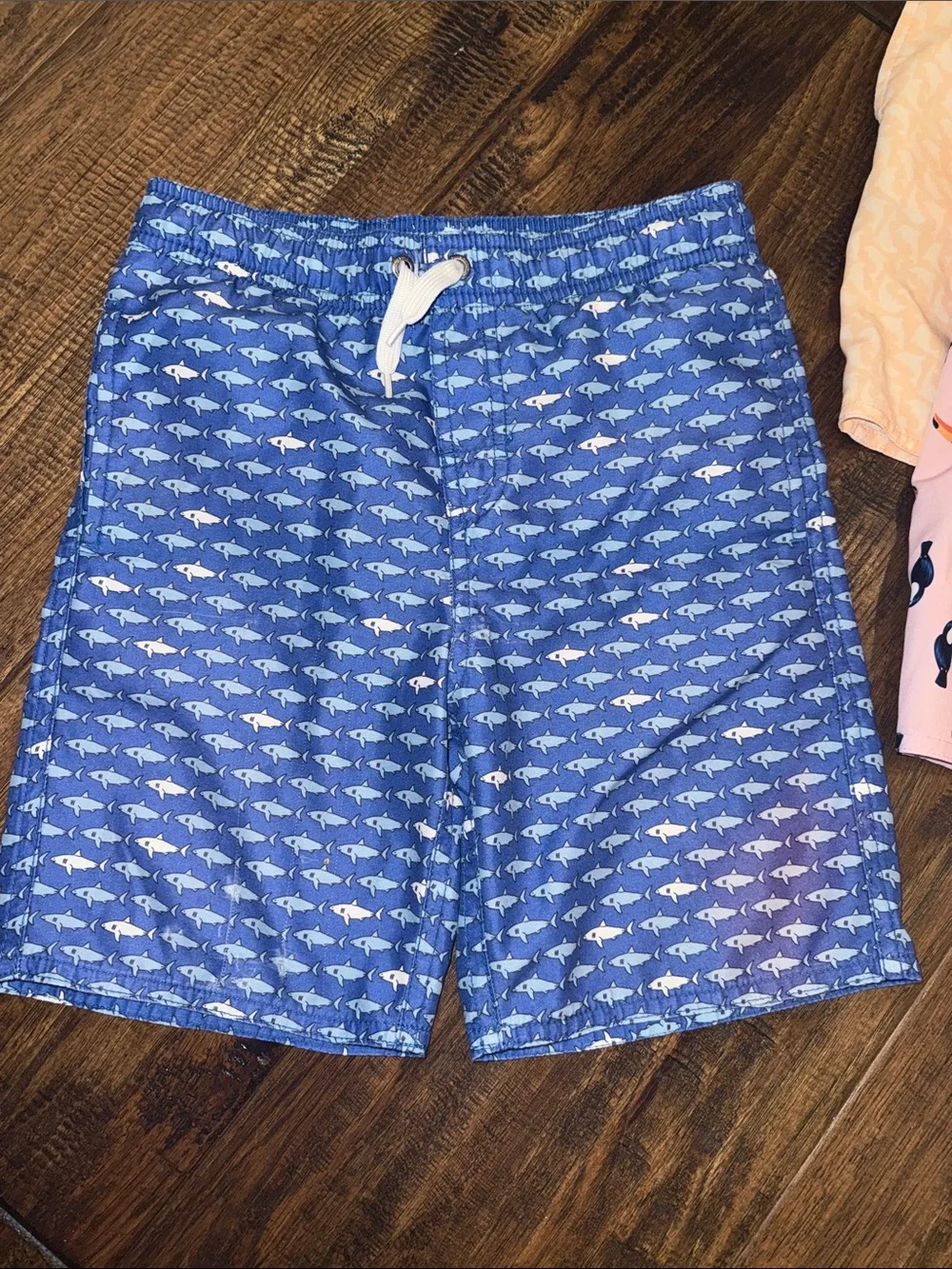 Class Club 5-Pack Boys' Swim Trunks. Size 6/7.